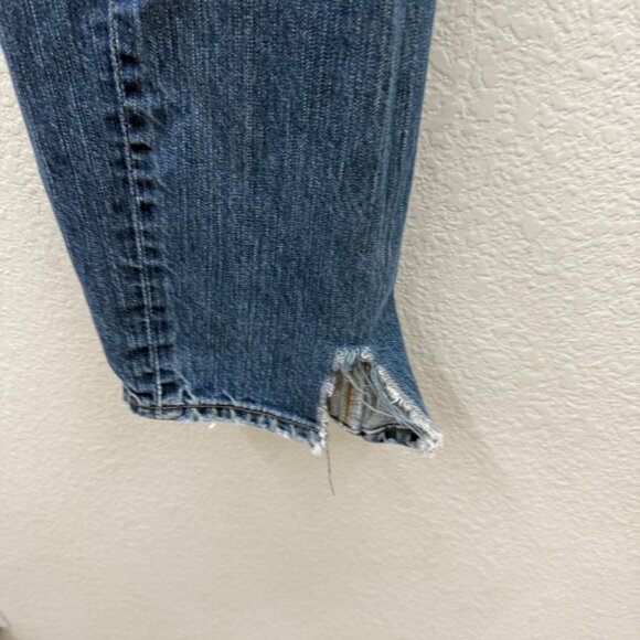 Levis Engineered Distressed Denim Cotton Blue Jeans Pants Mens size 30x32 - Picture 5 of 10